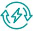 reduction in energy use
